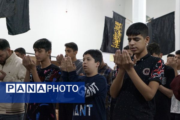 آیین معنوعی اعتکاف در مسجد شهدای ۱۵خرداد قرچک