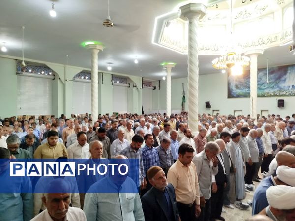 نماز باشکوه عید سعید قربان در شهرستان کاشمر 