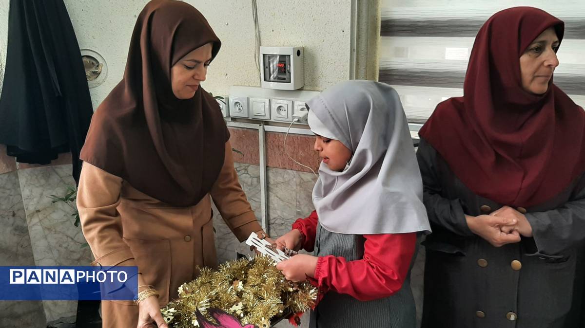 اجرای طرح حفظ آیت الکرسی در دبستان دخترانه نیایش ۱