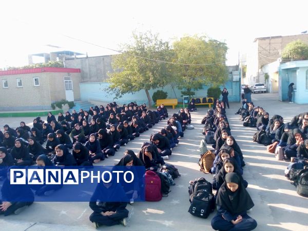بزرگداشت روز حافظ در دبیرستان فاطمیه