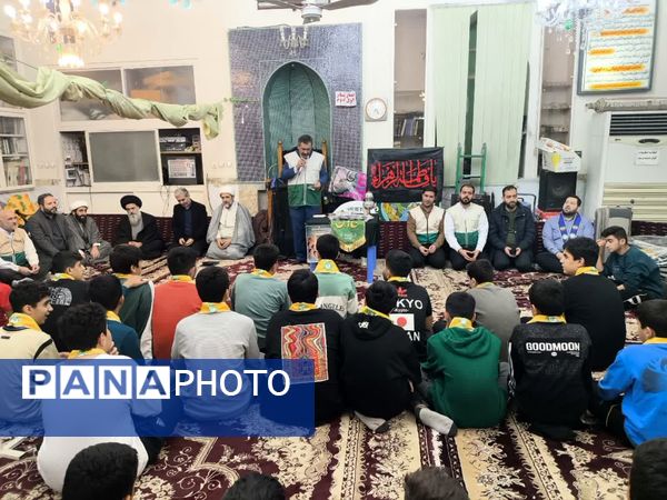 حضور خادمین رضوی در اعتکاف تشکیلاتی سازمان