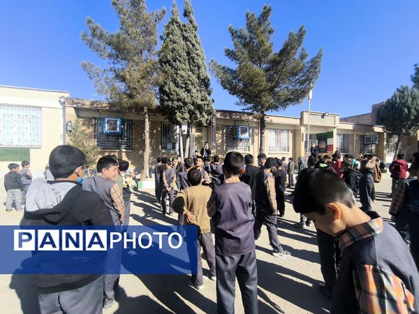  سوگواری شهادت حضرت زهرا (س) در دبستان شهید پسندیده فدافن