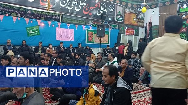 تکیه حسینی غرق در شادی علوی