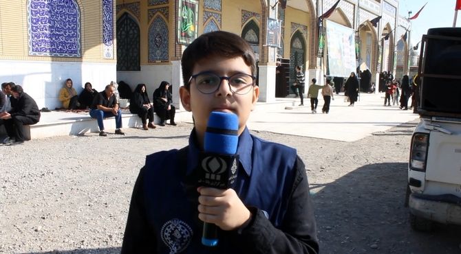 برپایی دسته عزاداری سالروز شهادت حضرت زهرا (س) در شهر جعفریه قم 