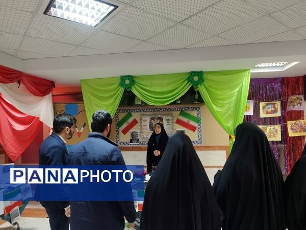 آخرین ایستگاه مدرسه انقلاب در مدرسه شاهد غدیر یک