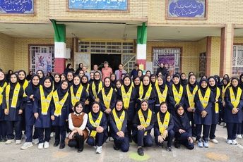 مانور بازگشایی مدارس در باشت برگزار شد