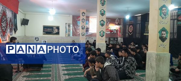 مراسم سوگواری شهادت حضرت زهرا(س) در شهیدستان انقلاب اسلامی 