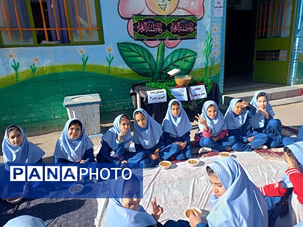 عزاداری ایام فاطمیه در دبستان  بنت الهدی صدر ۲