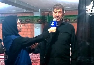 برگزاری مراسم عزاداری امام حسین در هیئت فدائیان حضرت ابوالفضل بجنورد