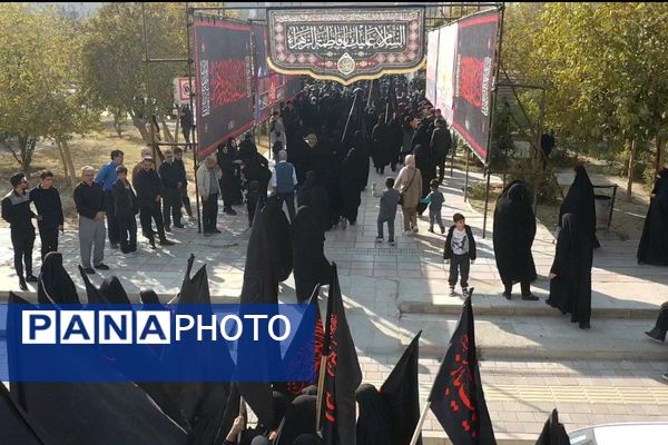 موج عشق و عزاداری در کوچه‌های اسلامشهر