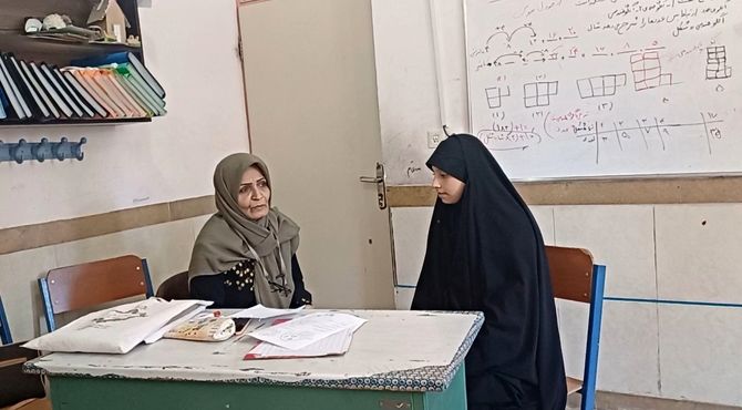 لحظاتی در کنار کارکنان دبستان شوراب صغیر 