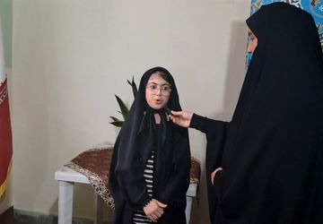 تقدیر دانش‌آموزان قائمشهری از نیروهای مسلح 