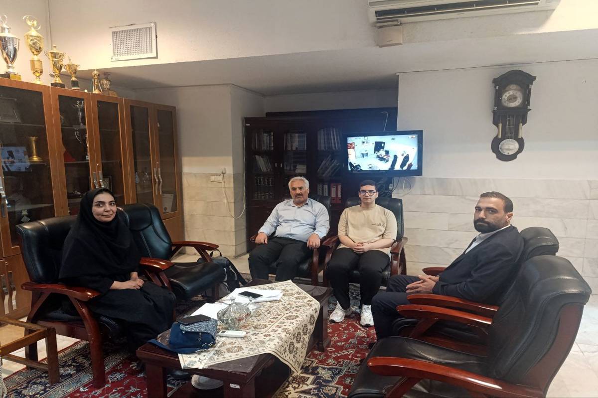 قدردانی سینا موحد از حمایتهای فدراسیون شطرنج در دیدار با شادی پریدر