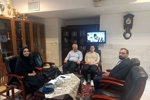 قدردانی سینا موحد از حمایت‌های فدراسیون شطرنج در دیدار با شادی پری‌در