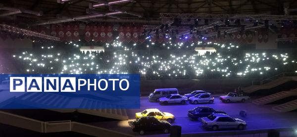 حضور دانش‌آموزان دختر در پنجمین روز کنگره ۵۵۸۰ شهید استان البرز