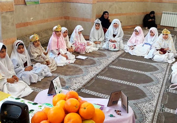 ورود به سن تکلیف با جشن و شادی در مدرسه شهیدمردانپور معمولان