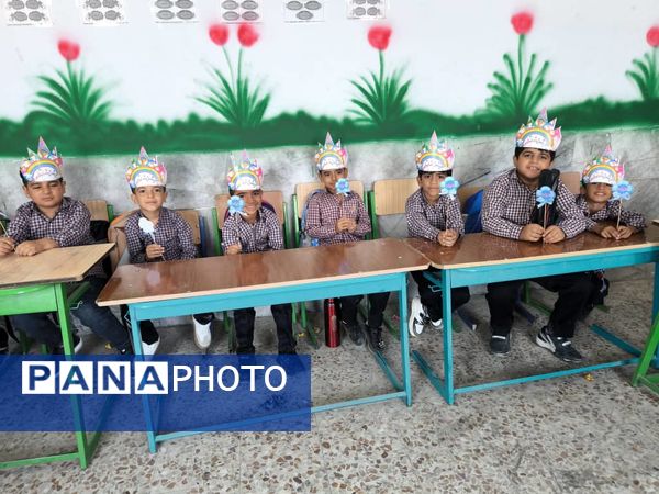 شور و شوق آغاز مدرسه؛ جشن بهیادماندنی کلاساولیها در روستای مزرعه