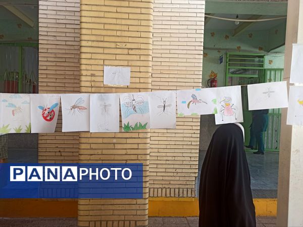پشه آئدس سوژه نقاشی دانش‌آموزان شد
