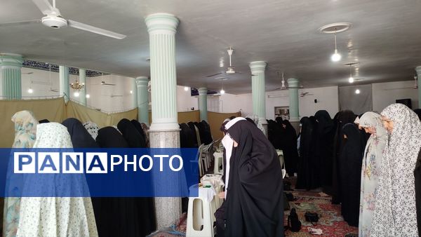 اقامه‌ نماز عید سعید قربان در مسجد امام‌حسین(ع) شهر نیم ور