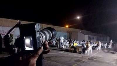 برگزاری همایش علمی رصد خسوف ماه در دبیرستان نمونه دولتی محدث بروجرد