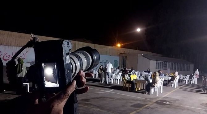 برگزاری همایش علمی رصد خسوف ماه در دبیرستان نمونه دولتی محدث بروجرد