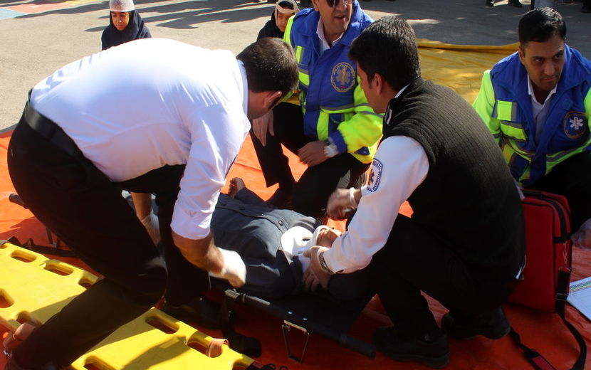 برگزاری مانور زلزله و ایمنی در کرمان