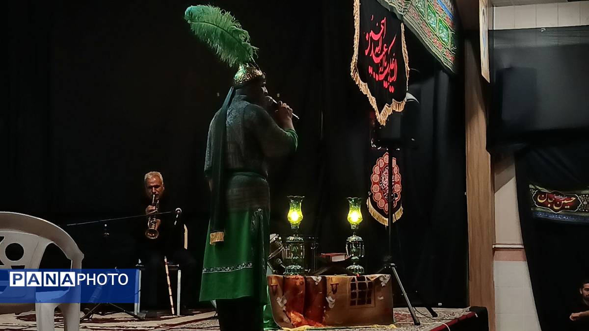 مراسم شب نهم محرم در هیئت فرهنگیان  نیشابور