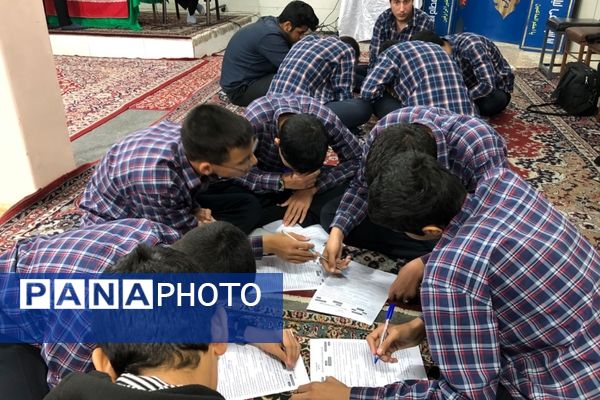 برگزاری آزمون لیگ جت در آموزش و پرورش منطقه 14 تهران