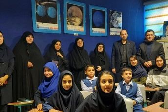 نمایشگاه آثار برگزیدگان منطقه‌ای مسابقات علمی‌ - پژوهشی در پژوهش‌سرای ملاصدرا کرج