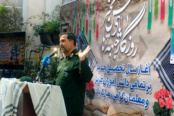 سردار باستان: باید در کنار آموزش برای پرورش نسل مومن، نخبه، توانمند و پرسشگر تلاش کرد