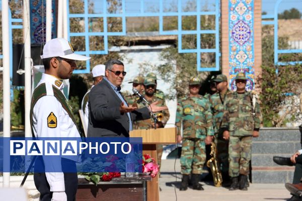 آئین عطرافشانی مزار شهدا، همزمان با هفته نیروی انتظامی