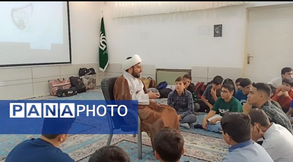 بازدید مسئول انجمن‌های اسلامی خراسان رضوی از اردوی «طلایه‌داران فردا» در کاشمر