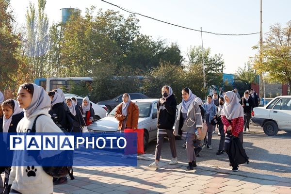 آغاز اردوی دانش‌آموزی تمشک در آذربایجان غربی