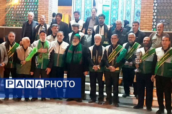 تشییع نمادین حضرت زهرا(س) با اشک و ارادت