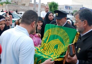 برگزاری مراسم دهه کرامت در شهر قیامدشت ری یک