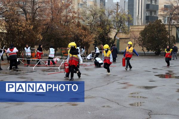 بیست و هفتمین مانور سراسری زلزله در آذربایجان شرقی