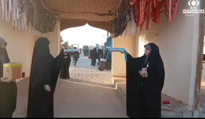 بازدید دختران دانش‌آموز قم از سد کرخه و منطقه عملیاتی فتح المبین