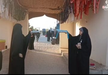 بازدید دختران دانش آموز قم از سد کرخه و منطقه عملیاتی فتح المبین