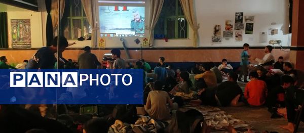 جلوه‌هایی از اعتکاف پسران آشخانه 