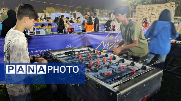 تدارک بازی‌های فکری در افتتاحیه سومین جشنواره خانواده ورزش در بوستان ملت مشهد