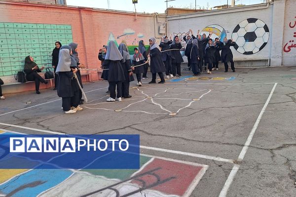 ضربان تند ورزش در جعفریه؛ شروع المپیاد درون‌ مدرسه‌ای پیشوا با هیجان و انرژی