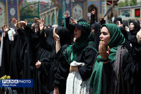 تاسوعای حسینی در آستان مقدس امام زاده صالح(ع)
