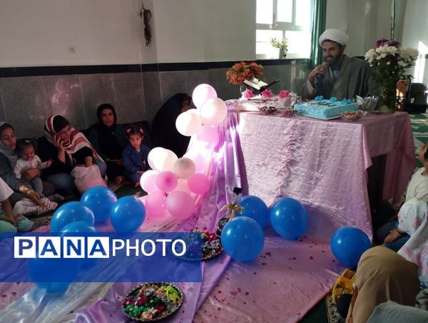 مراسم جشن دهه کرامت و استقبال از پرچم حرم رضوی در شهرستان‌فیروزکوه
