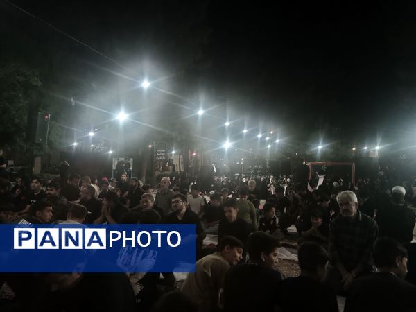 شب اول ماه محرم در هیئت باقرالعلوم نیشابور 