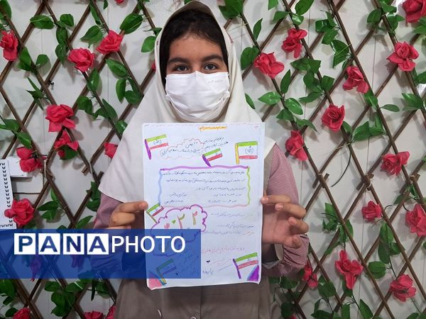 برگزاری فعالیت‌های دهه‌فجر در دبستان ارمغان هستی ناحیه 3 کرج 