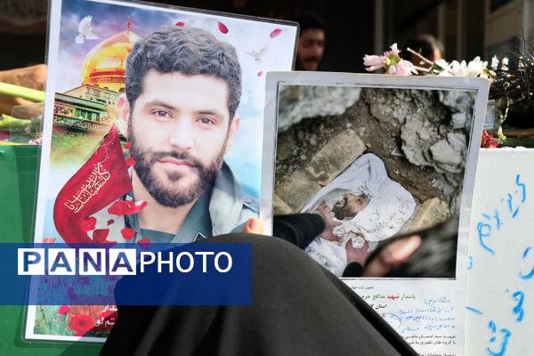 پیکر شهید گمنام در مدارس دخترانه گرگان مورد استقبال قرار گرفت