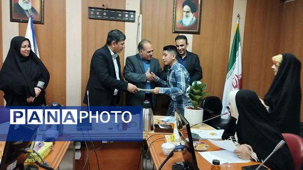 تجلیل از دانش آموزان بانیازهای ویژه خبرنگار پانا خراسان رضوی