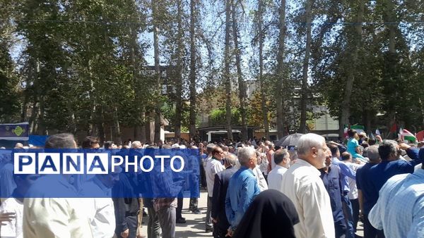جمعه‌های خشم و انزجار مردم کرج علیه رژیم صهیونیستی و آمریکا 