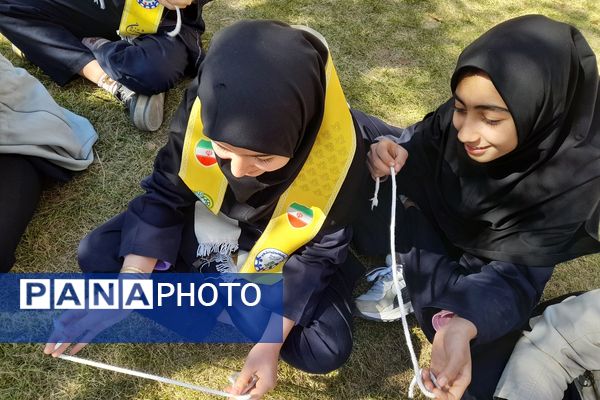 دهمین روز از اردوهای تشکیلاتی مهارتی دانش‌آموزان پیشتاز ناحیه 3 شیراز