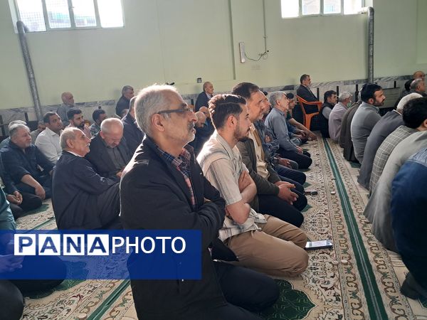 اقامه نماز عید سعید فطر در مسجد جامع جمنان قائمشهر
